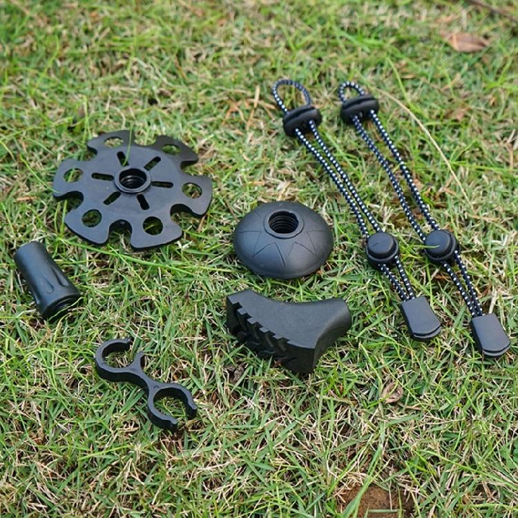 Walk Stick Cane Snowflake Basket Mud Sand Rubber Outdoor Camp Hiking Protector Cap Tip Trekking Poles Mud Block Enduring