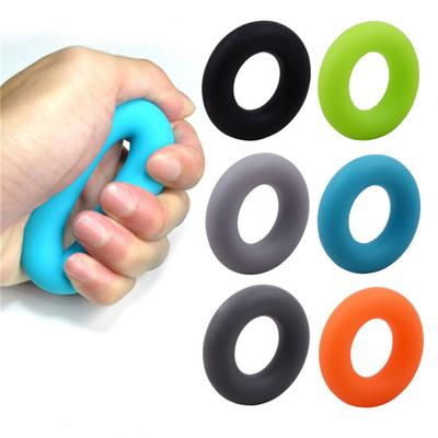 Silikon-Griffstärker-Trainerring, rutschfester Unterarm-Finger-Trainingsring, Handgriff-Stärkerkreis, tragbares Handrehabilitationstraining
