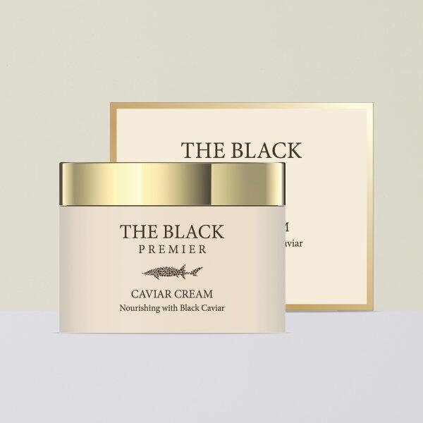 Authentic Coreana The Black Caviar Firming Cream Large Size 100ml