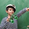 Children Outdoor Plastic Binocular With Lanyard   Kid Telescope Toy Gift (Green)