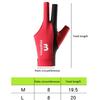 1Pcs Three Fingers Billiard Glove Anti-slip Training Glove New Snooker Glove  Fitness Accessories