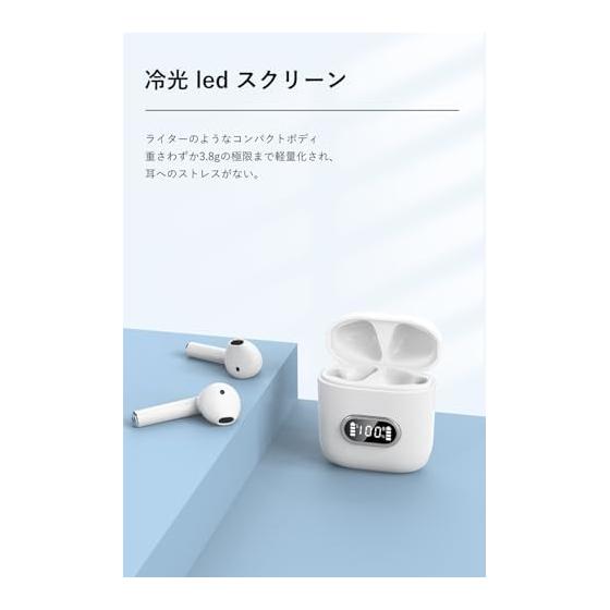 Bluetooth Earphones, Wireless Earphones, 2025 Newest Bluetooth Earphones, Full Range HIFI Sound Quality, Low Latency Connection, Instant Connection,