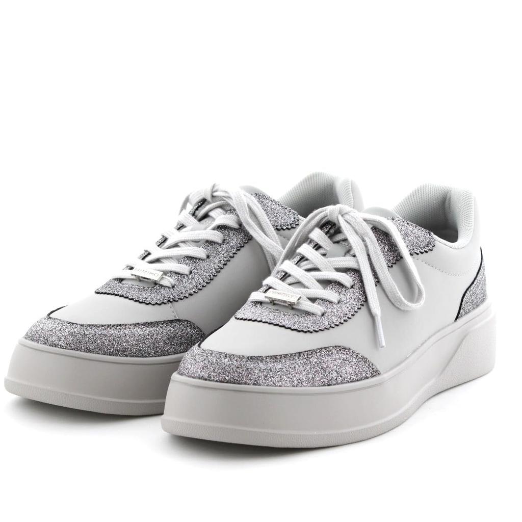 HIMIKO / Himiko / Thick-soled Court Sole Sneakers / 647301 Gray 250