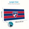 FC Dallas Print  Cushion Non-slip Laptop Tablet Big Mousepad XXL Mat Mini PC Playmat With Lock edge