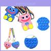 Huggy Poppy Playtime Wuggy Kissy Missy Pop It Shoulder Bag Coin Keychain Purse
