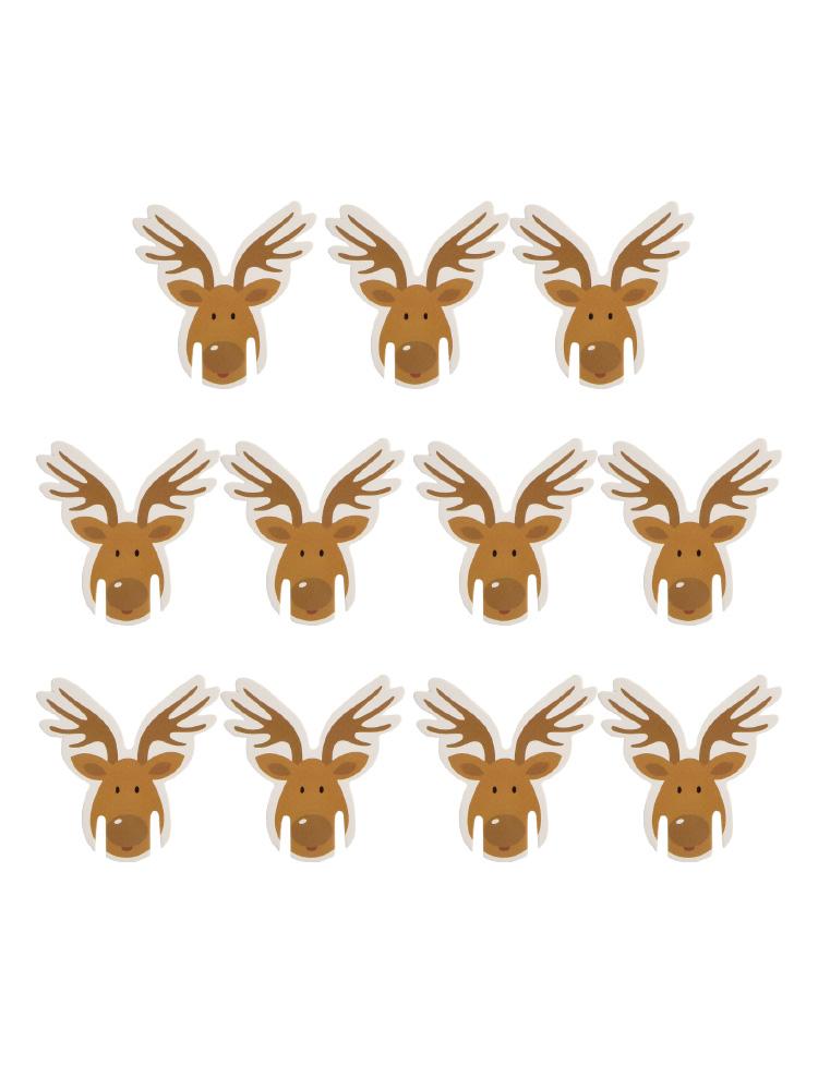 Cup Card Christmas Cup Card Wine Glass Card Place Cards Santa Hat Table Supplies