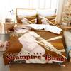 3D Anime Dance In The Vampire Bund Printed Bed Set Duvet Cover Pillowcase Bedding Set Bed Linen Sheet Quilt Full Queen King Size