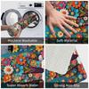 Floral Cat Doormat Mat Anti-Slip  Bathroom Kitchen Living Room Rug Carpet 40*60cm