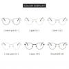 Metal Frame Glasses Round Anti Blue Light Eyewear Women Men Classic Trend Transparent Computer Reading Eyeglasses for Unisex