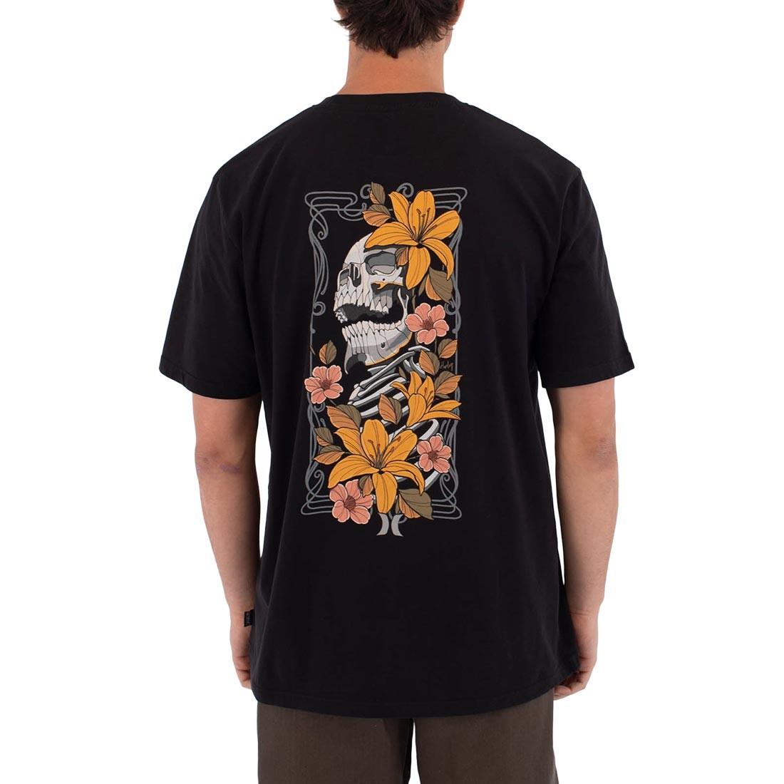 Hurley Trudy Skull S/S T-Shirt - Black S разноцветный