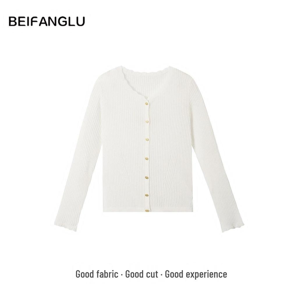 Northern Deer Summer Knit Cardigan, 59% Cotton, 33.3% Triacetate, 7.7% Linen - Cool & Breathable, Style 261158