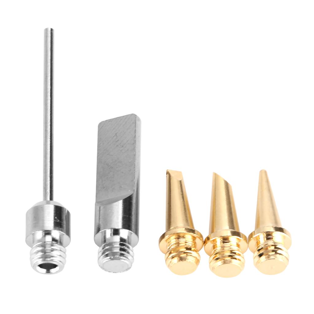 5-teiliges Gaslötkolben-Set Elektrischer Schaumstoffschneider Lötspitzen Schweißwerkzeug Zubehör