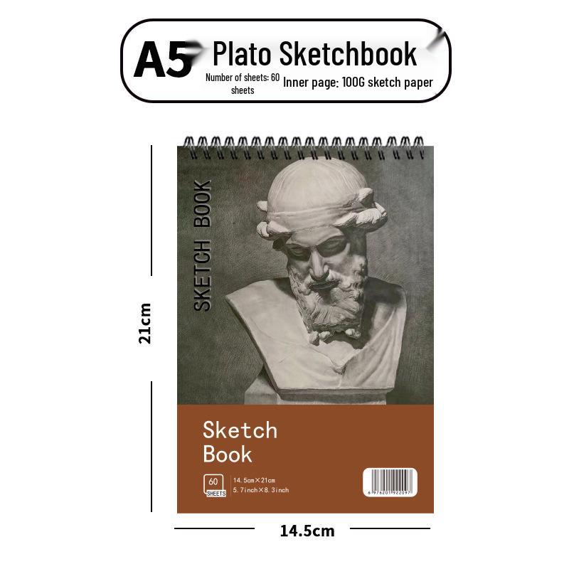 Cross A3/A5 Thickened Sketch & Watercolor Paper Sketchbook for Art Students