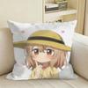 Suicidal Hinako This Monster Wants to Eat Me Square Sofa Pillow Cover Solid Color Living Room Home Decor Cushion Case