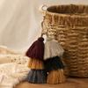 Portable Size Boho Bag Charm Colorful Handmade Keychain Pendant Clothes Bags Decoration