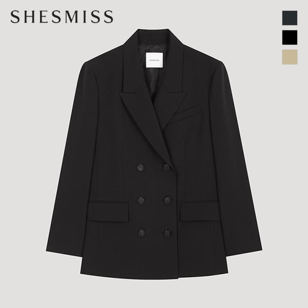 [Ea își dorește] Jachetă lejeră cu nasturi la spate și croială dublă Swwjko12040