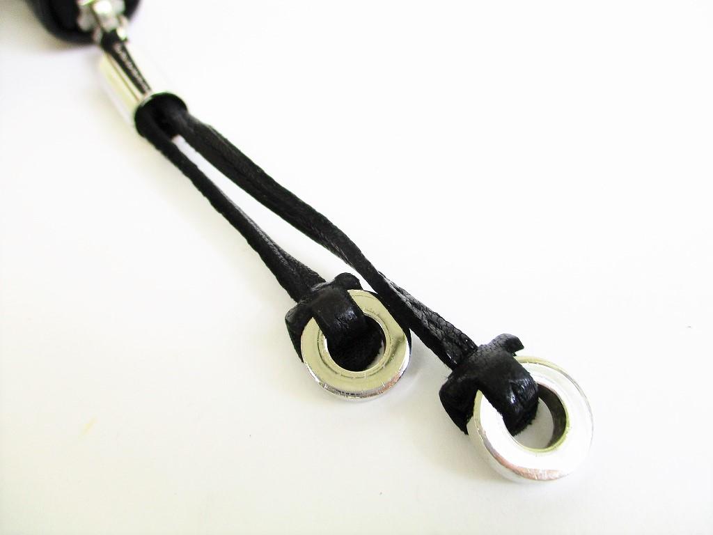 Authentisches Jimmy Choo Metallsterne Schwarzes Leder Rundes Reißverschluss-Portemonnaie FILIPA #8222 Gebraucht