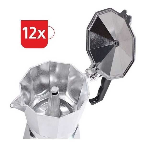 Cafetière Italienne Haeger Moka Aluminium 9 asses