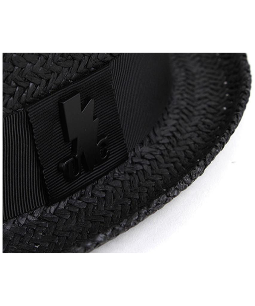 Yunibeosyeolkemiseuteuli Punk Short Black Summer Fedora Summer Hat