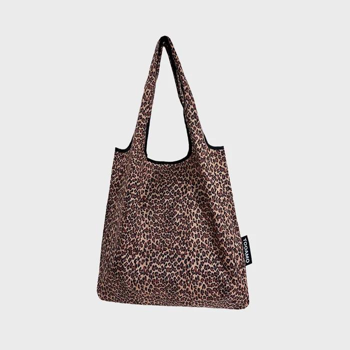 Portable Folding Eco Bag / Leopard