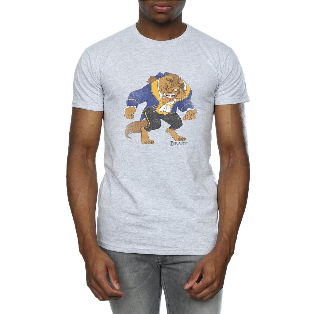 Beauty And The Beast Mens Beast Character Heather T-Shirt