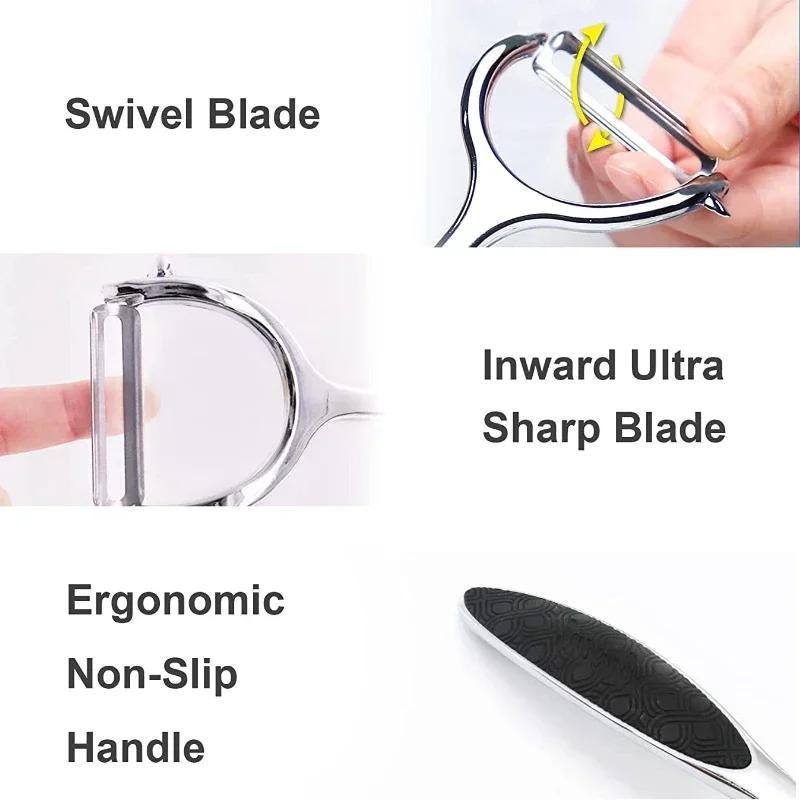 1PC Stainless Steel Vegetable Peeler Potato Peeler Multi-function Carrot Grater Fruit Tools Kitchen Accessories Cuisine Pelador