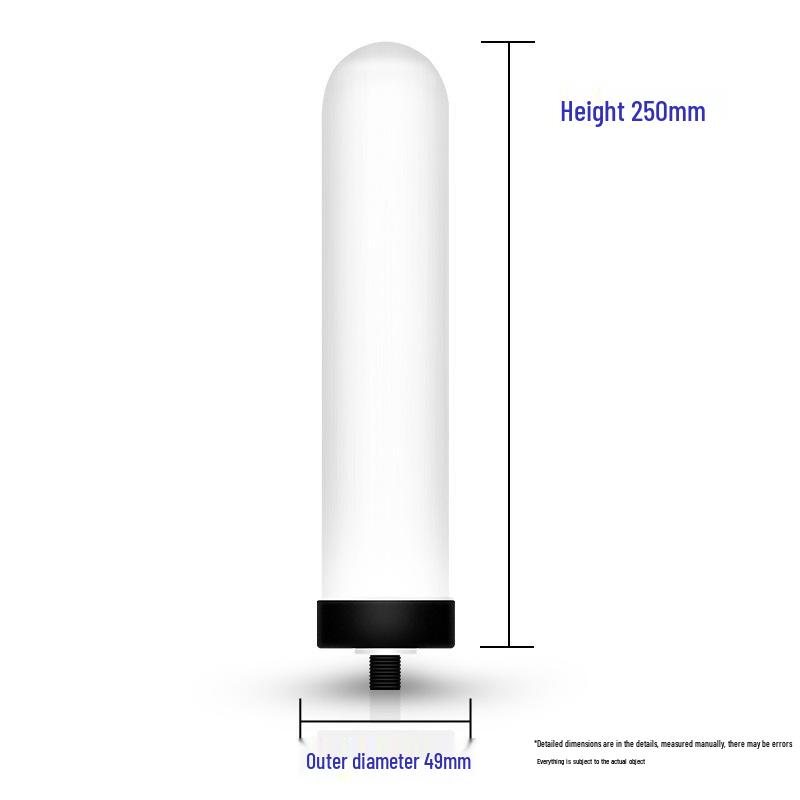 10-Inch Universal Ceramic Water Purifier Filter Cartridge for Direct Drinking & Countertop Faucet.