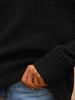 2025 Autumn/Winter European & American Street Style Loose Knit Pullover for Women