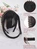 Stirnband Pony Synthetischer Pony Haarverlängerung Falscher Pony Clip-on für Frauen