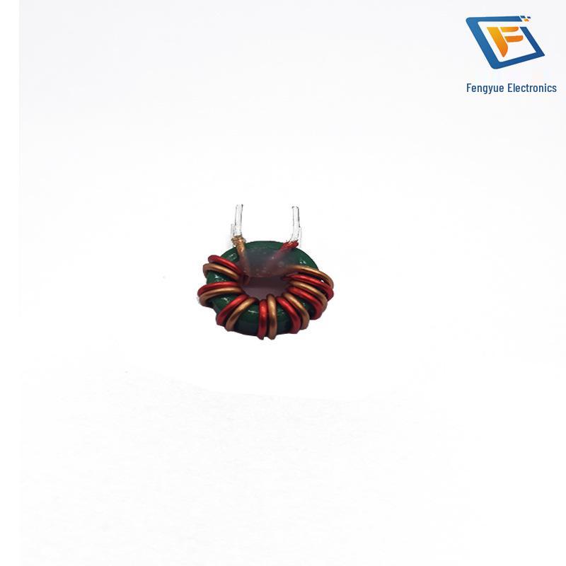 Nickel-Zinc Common Mode Choke: Red-Core Bifilar Wound, 7 Turns, Inductance >10UH, 9x5x3 Coil