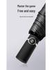 High-End 10-Rib Automatic Double Folding Windproof Umbrella for Sun and Rain