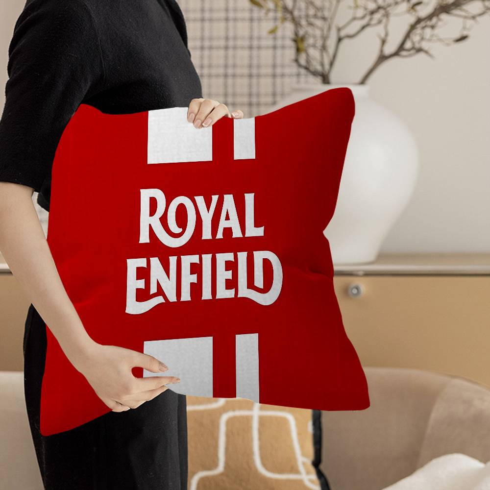 RROYALS EENFIELDS Logo cm Cushion Cover Pillow Cover Decor Pillowcase Home Pillowcase for Couch Pillow