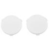 2Pcs Ceiling Dome Sail Light Lens For Chevrolet Impala 62-67 Buick Riviera 63-69