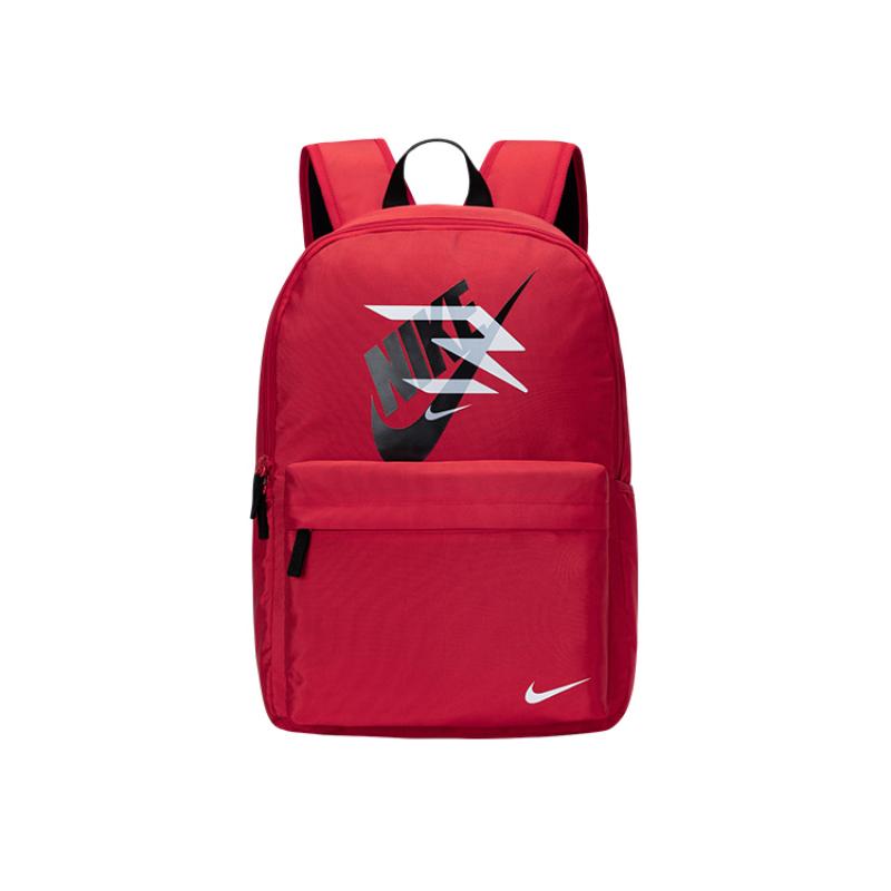 Nike Polyester Backpack Regular Unisex Furong Red Casual N32533002GS-002