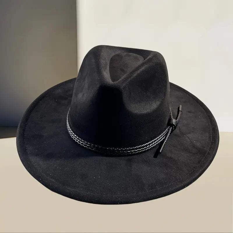 

JYL TS DIY Classic Hat All Occasion Casual Cap Felt black_M(57-58cm） польовий шпат