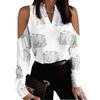 JPNTKY Women's Fashion Casual Autumn Winter Long Sleeve V-Neck Blouses & Shirts