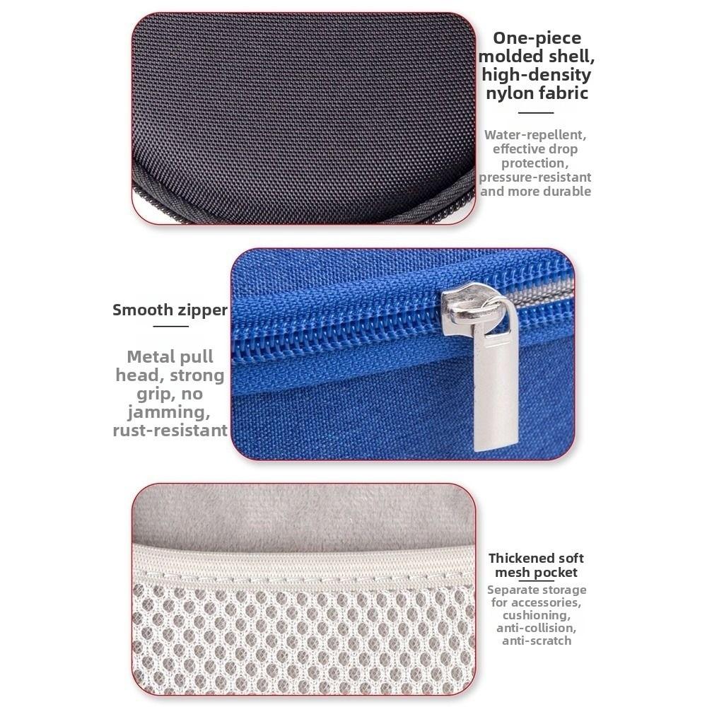 Shockproof Headphone Carrying Case Zipper Earphone Carrying Case  for Bone Conduction Headphone