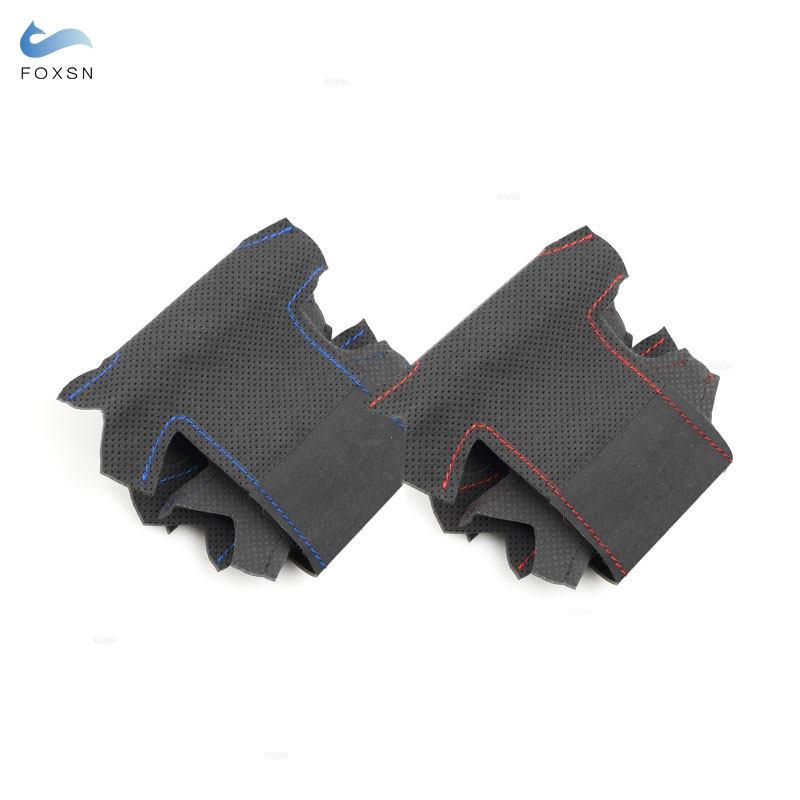 Auto Lenkrad Wildleder Leder Abdeckung Trim Für BMW M Sport E82 E87 M3 E90 2008 2009 2010 2011 2012 2013X1 E84 2011 2012