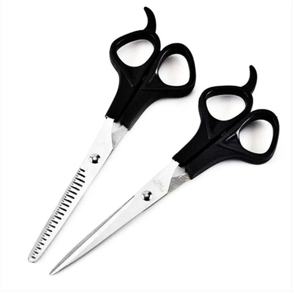 3PCS Hairdressing Scissors 6 Inch Scissors Kit Tool for Cutting Thinning Hair Comb Barber Accessories Salon Hairdressing Shears