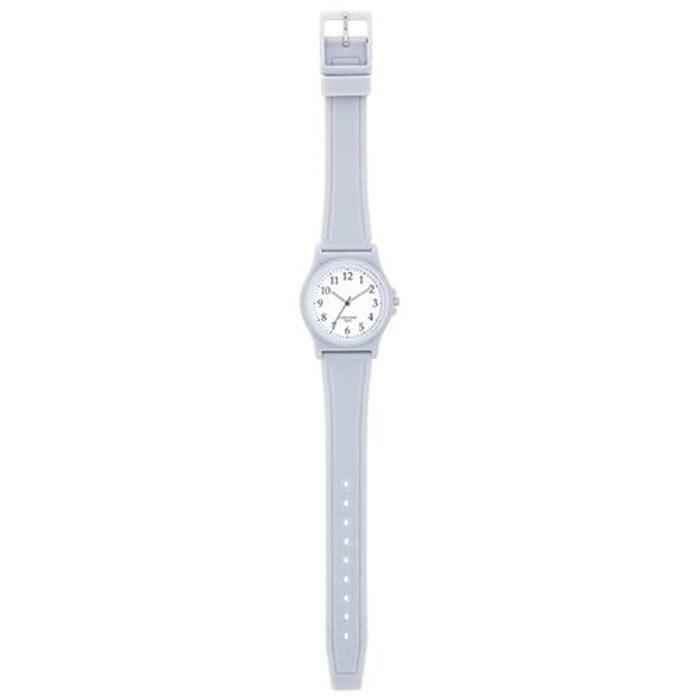 J-AXIS Watch 10 ATM Water Resistant Plastic Case Watch Muted Color Lightweight Easy to Read Simple Student 20L1364 Unisex Blue One Size