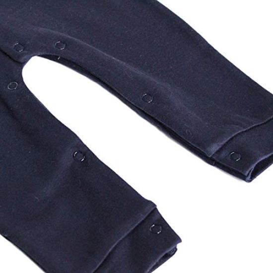 UNIMOR Formal Romper Long Sleeve with Bow Stylish for Baby Shrine and Photo Shoots Size Boys' Coverall, Gentleman-Style Tie, Showers, Weddings,