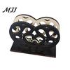 Minimalist Napkin Rack for Kitchen Rustic Wooden Holder, Free Standing Paper Dispenser, Modern Creative Organizer Restaurant Stand Dining Table Coffee