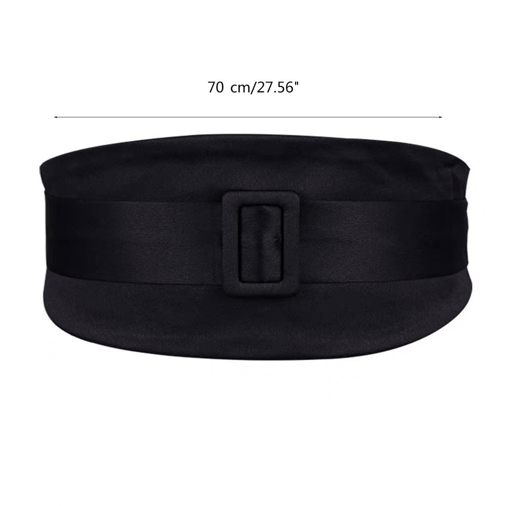 Mode Korsettgürtel für Kleid Breiter Taillengürtel Dekorativer Taillenformer Verstellbarer Doppellagen Waspie-Gürtel für Pullover