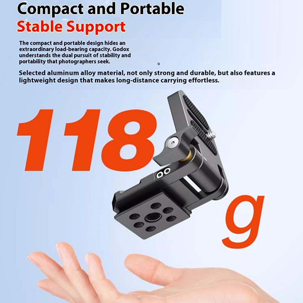 Folding Camera L Bracket Vertical Horizontal Switching Quick Release Plate for DJI RS3 DSLR Monopod Stabilizer