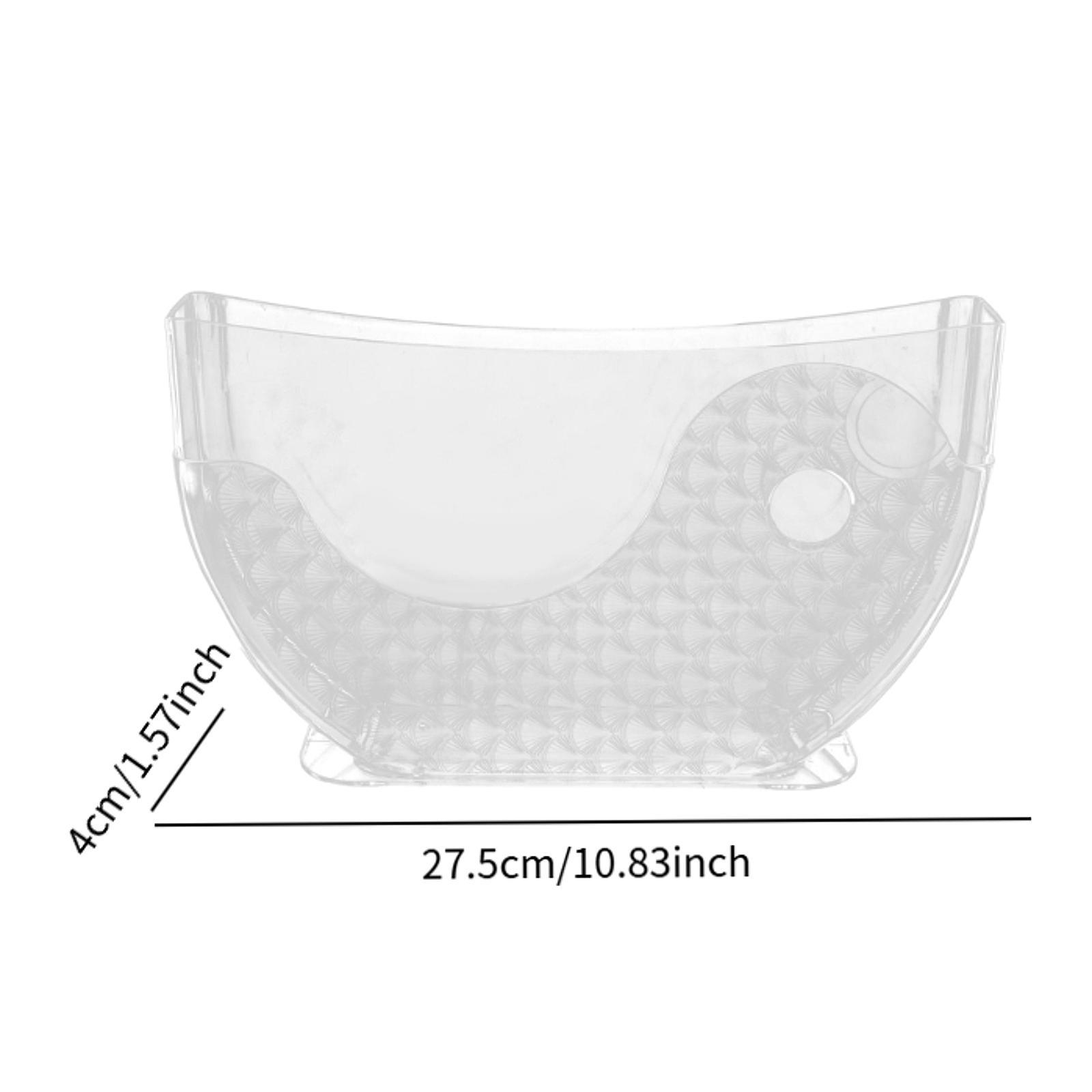 

Rice Paper Water Bowl Rice Paper Box Non Slip Egg Roll Wrappers Holder Clear Vietnamese Rice Paper Wrapper Holder Bowl чистий