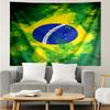 Brasilien Kunsttryk Trykt Vægtæppe, til Soveværelse, Stue, Kollegieværelse, Stor Vægdekoration, Stofdekoration Vifte Fødselsdagsgaver