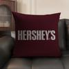 Sweet Food Anime H-Hersheys Pillow Case Double-Sided Printing Short Plush Sofa Cushion Cover Bedroom Bedside Pillow