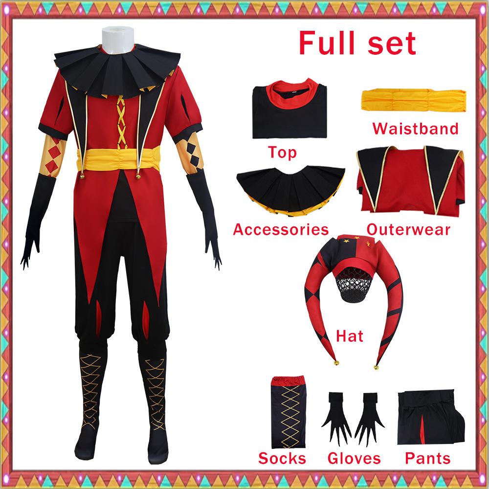 Freak Circus Cosplay Tērps Pilns klauna