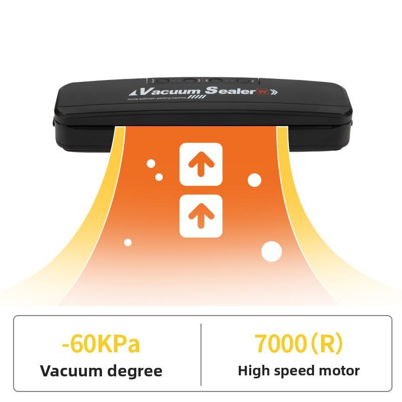 Household Vacuum Packaging Machine Automatic Sealer for Dry and Wet Food Small Plastic Sealing and Preservation Device