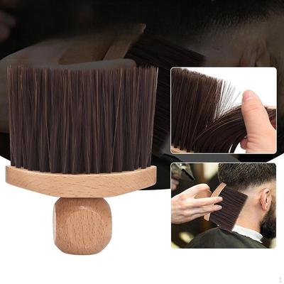 Barbierbürste Haarbürste Nackenwedel Professionell Bartreinigung Haarreiniger Haarschneidewerkzeug für